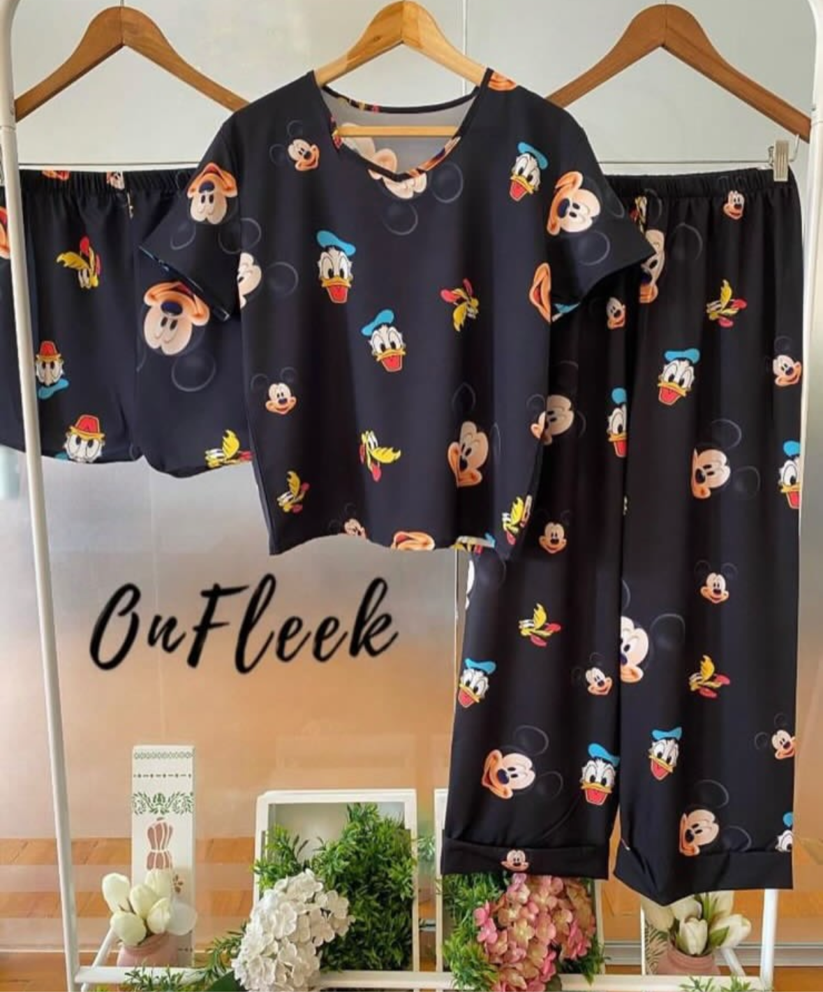 Black disney soft 3 pieces