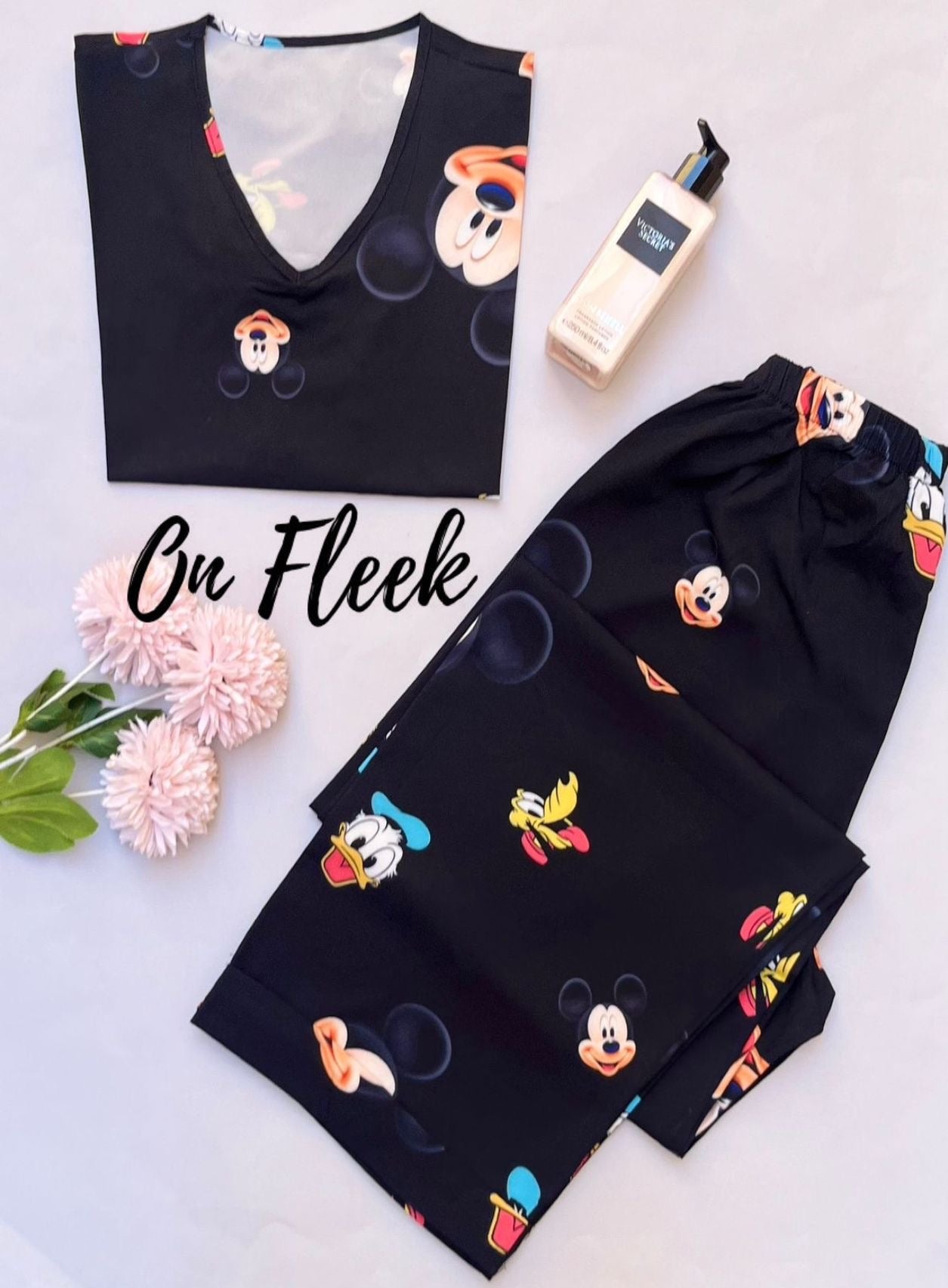 Black disney 2 pieces set