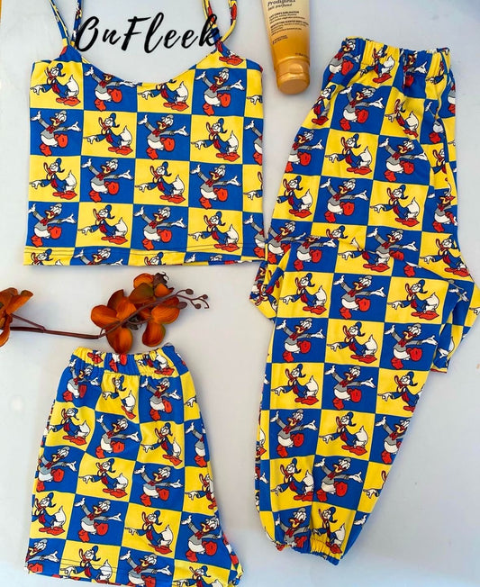 Donald duck 3pieces set